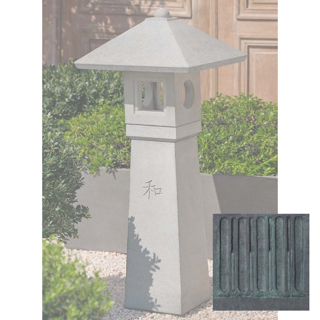 Campania Peace Lantern Garden Statue - OR-188 - Image 9
