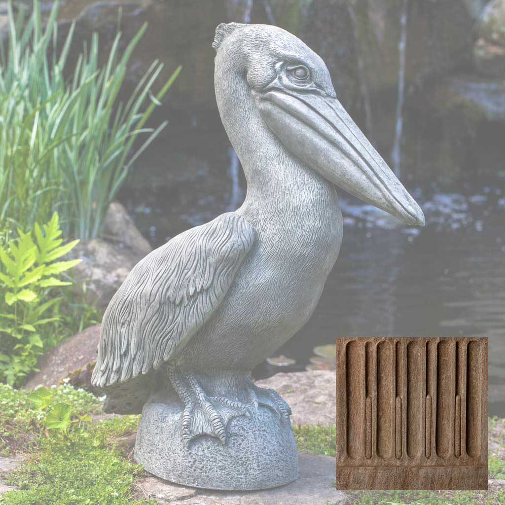 Campania Pelican Garden Statue - A-508 - Image 2