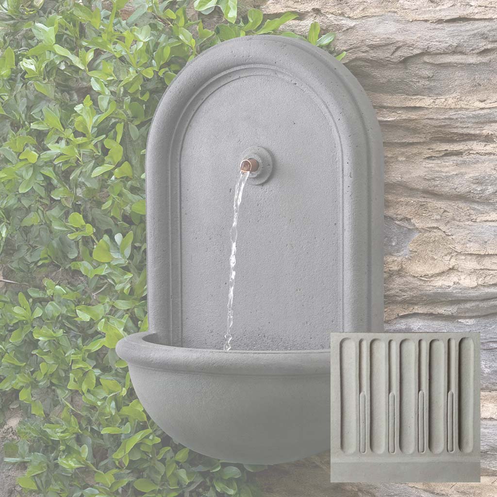 Campania Perugia Wall Fountain - FT-440 - Image 11