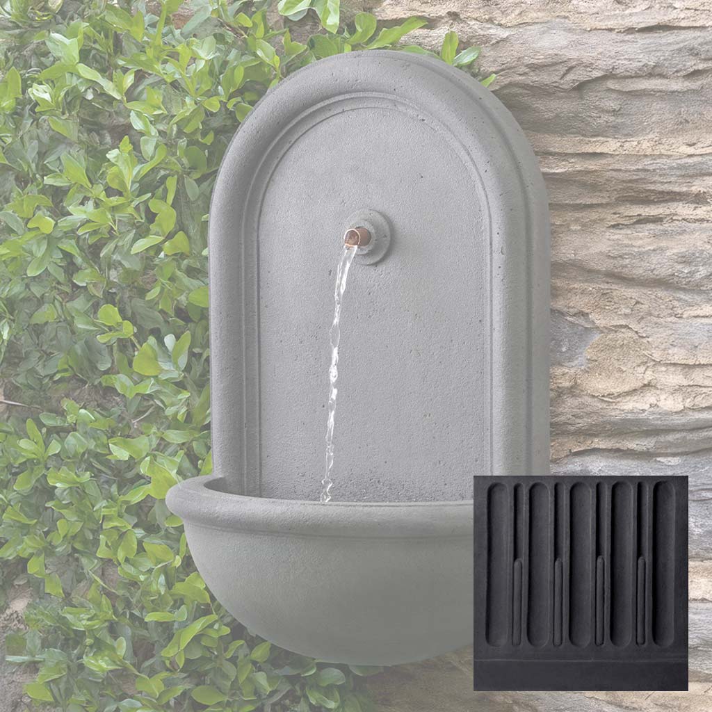 Campania Perugia Wall Fountain - FT-440 - Image 12