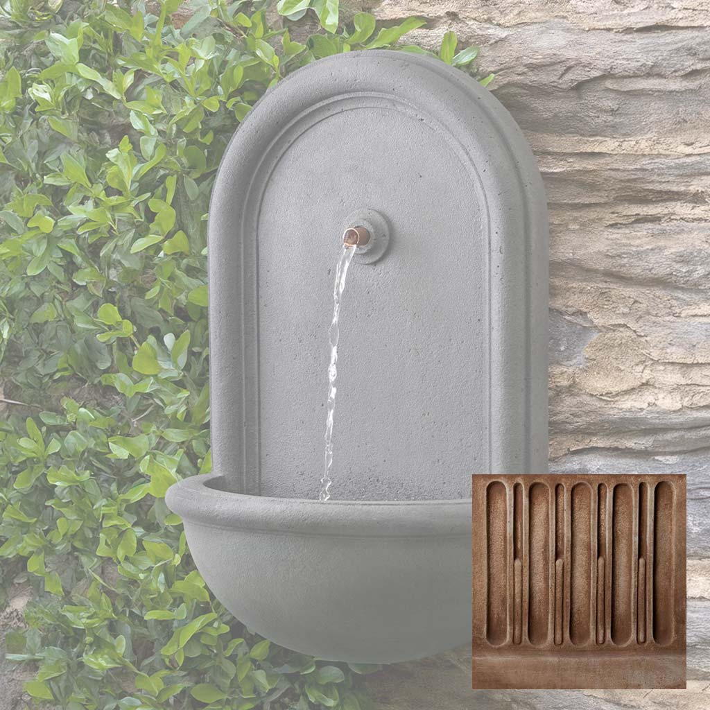 Campania Perugia Wall Fountain - FT-440 - Image 4