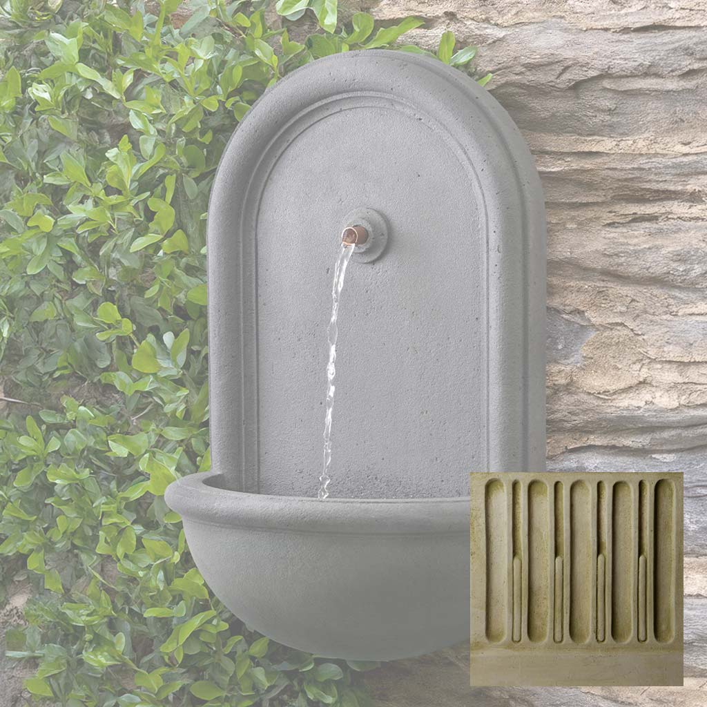 Campania Perugia Wall Fountain - FT-440 - Image 6