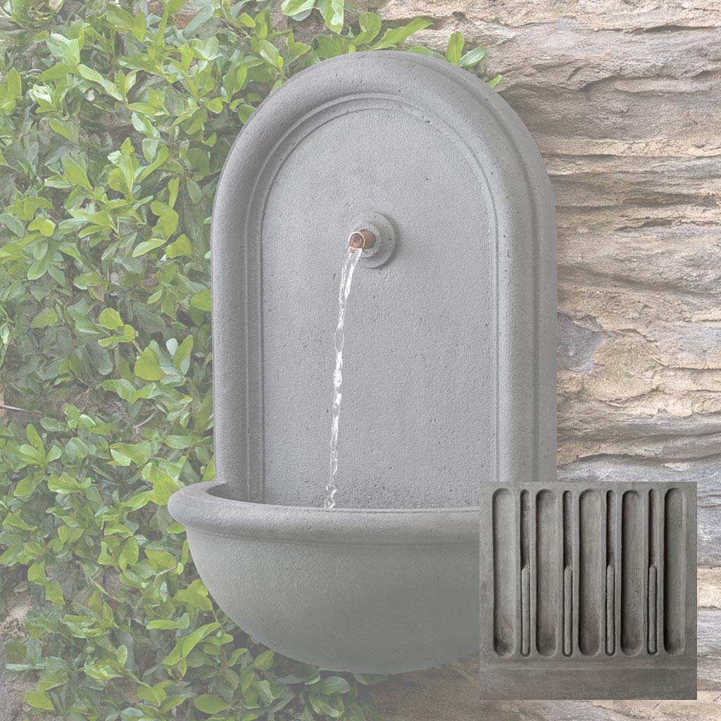 Campania Perugia Wall Fountain - FT-440 - Image 9
