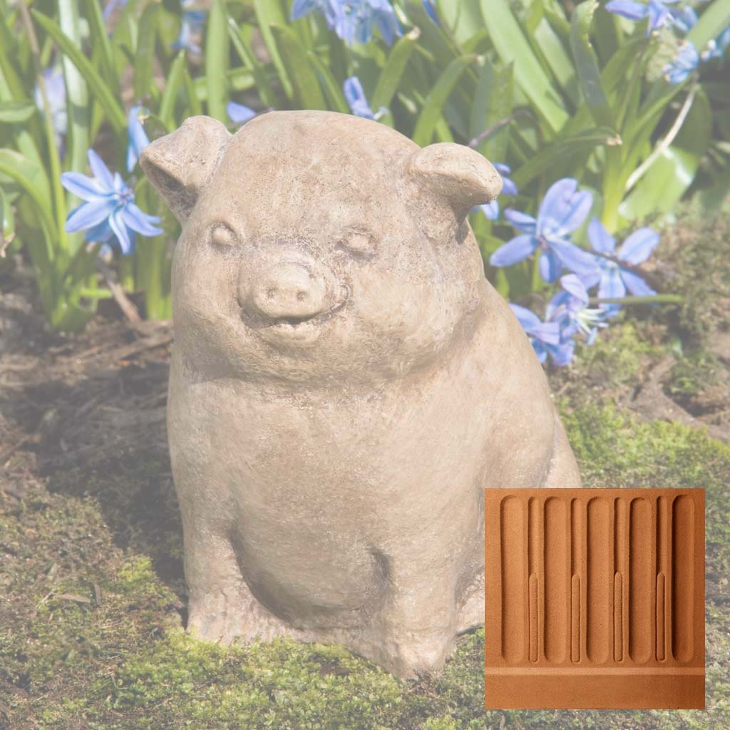 Campania Piglet Garden Statue - A-099 - Image 14