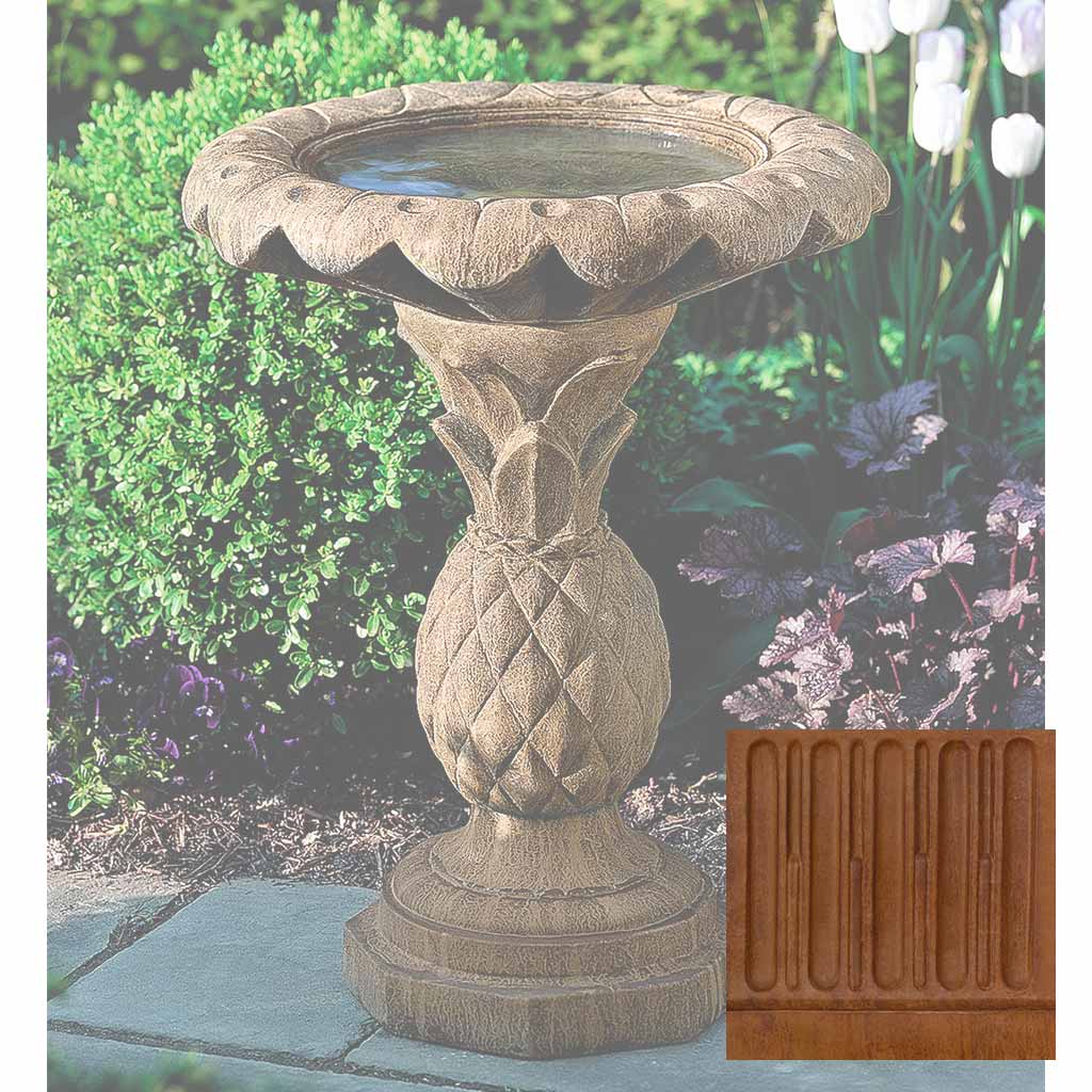 Campania Pineapple Birdbath - B-013 - Image 8