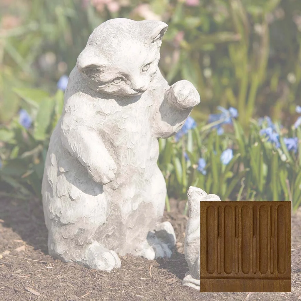 Campania Playful Kitten Garden Statue - A-330 - Image 13