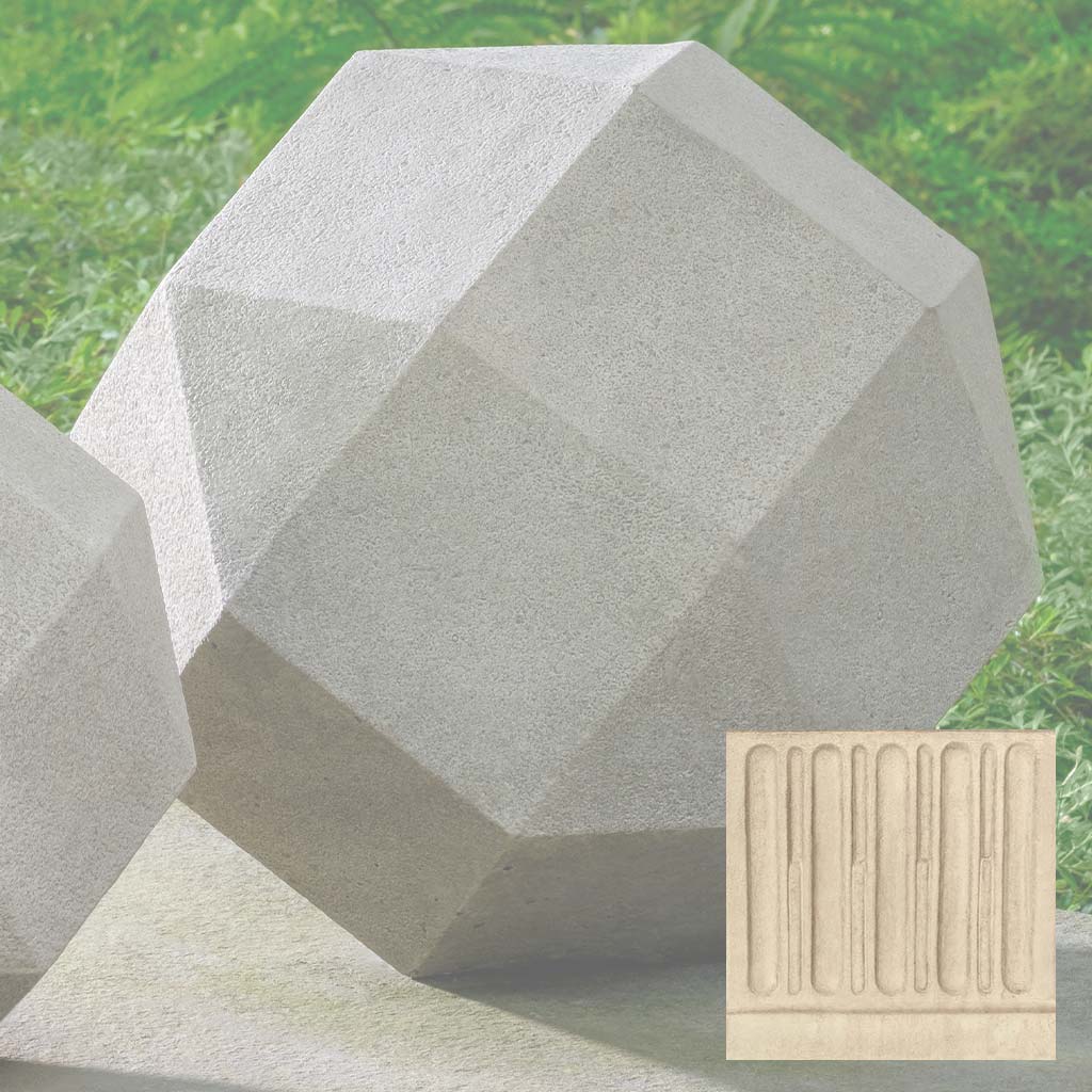 Campania Polyhedron, 12.5 Inch Garden Statue - S-544 - Image 7