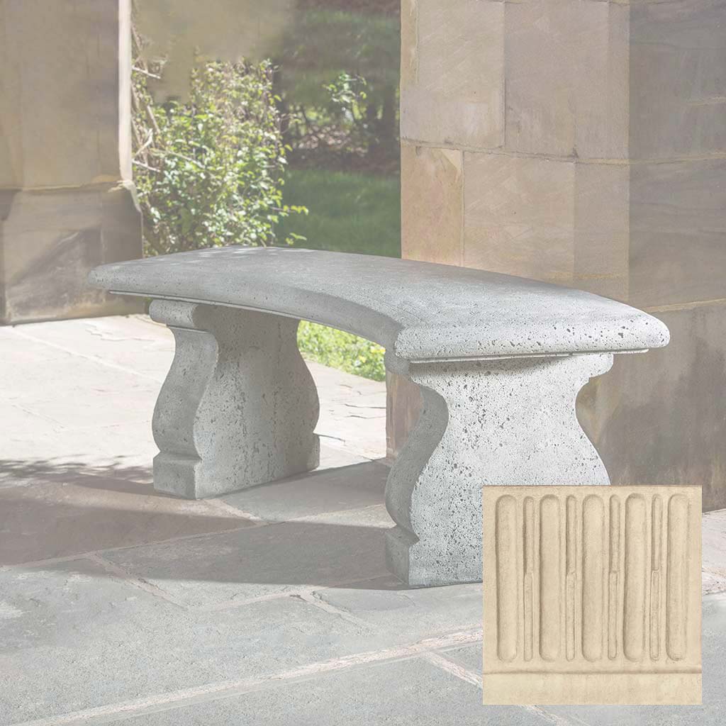 Campania Provencal Curved Bench - BE-123 - Image 6