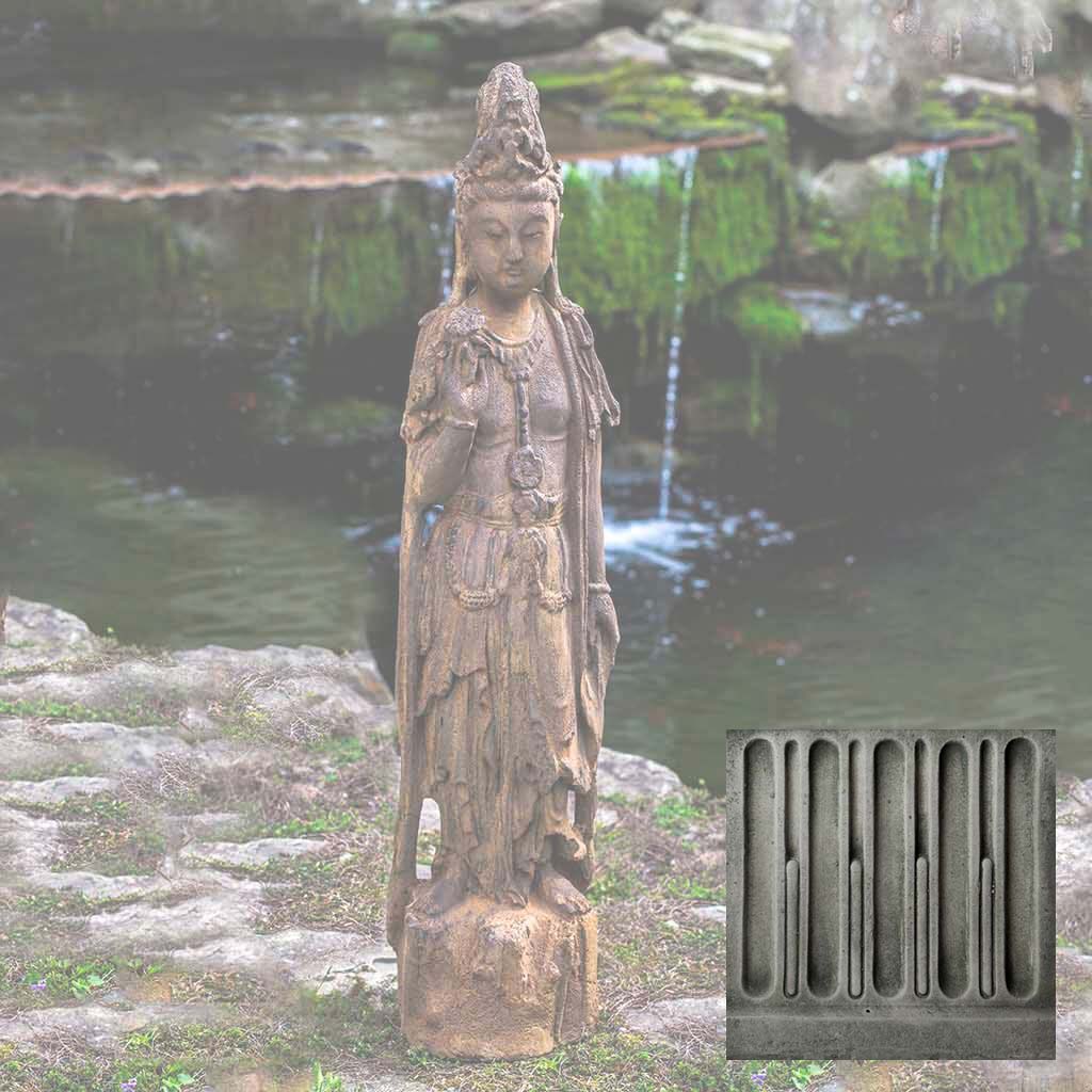 Campania Quan Yin Garden Statue - OR-148 - Image 3