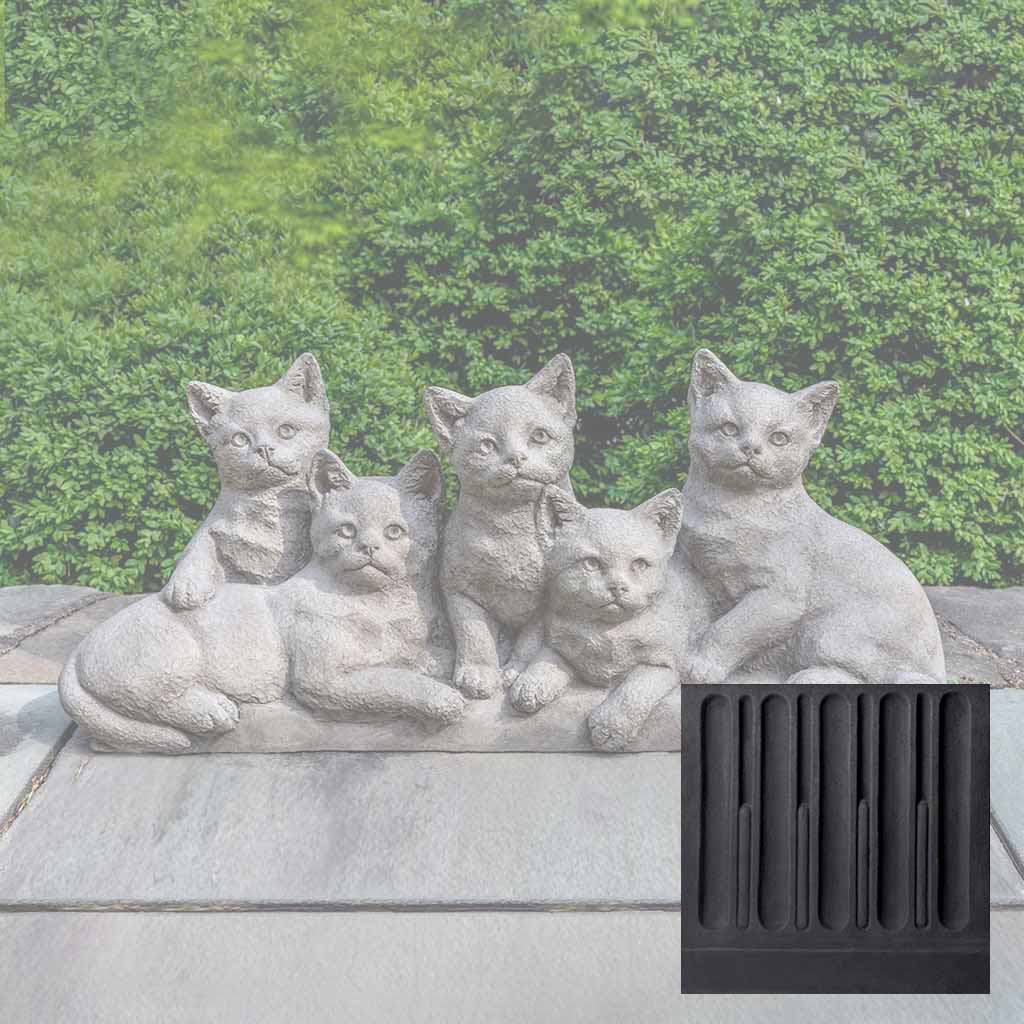 Campania Quintuplets Garden Statue - A-605 - Image 12