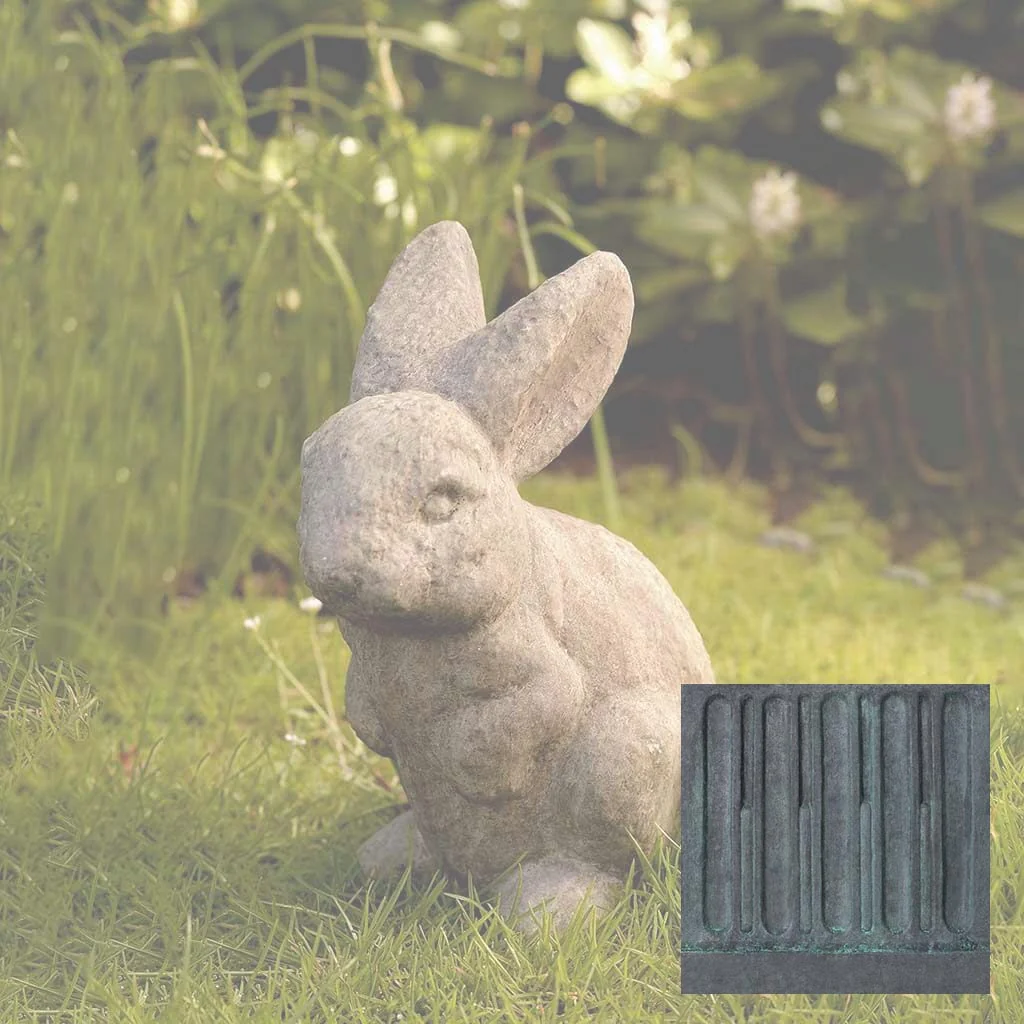 Campania Rabbit - Ears Up Garden Statue - A-073 - Image 10