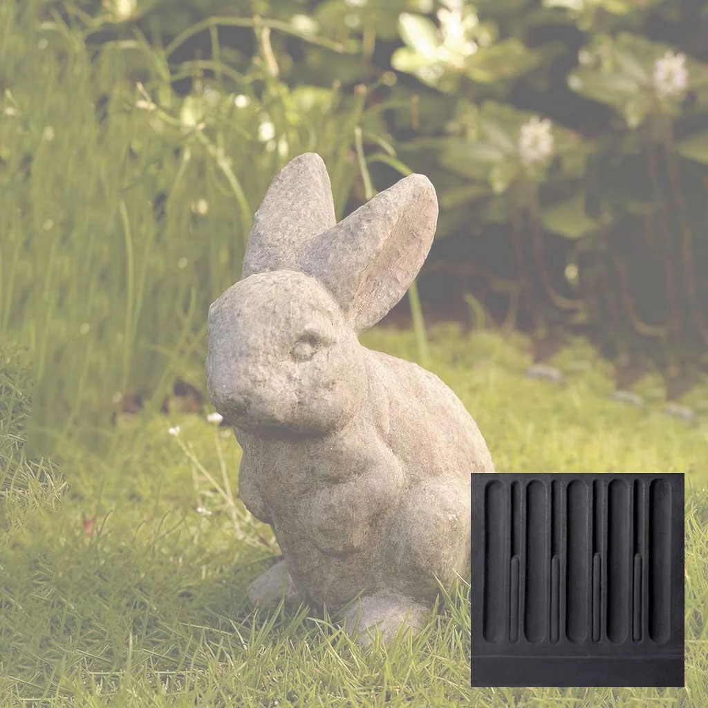 Campania Rabbit - Ears Up Garden Statue - A-073 - Image 12