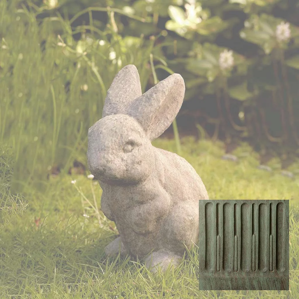 Campania Rabbit - Ears Up Garden Statue - A-073 - Image 4