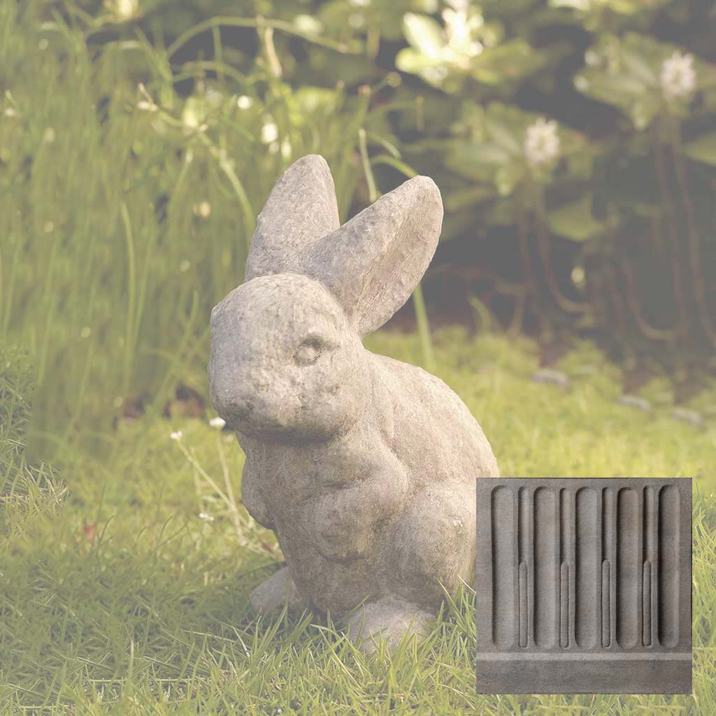 Campania Rabbit - Ears Up Garden Statue - A-073 - Image 5