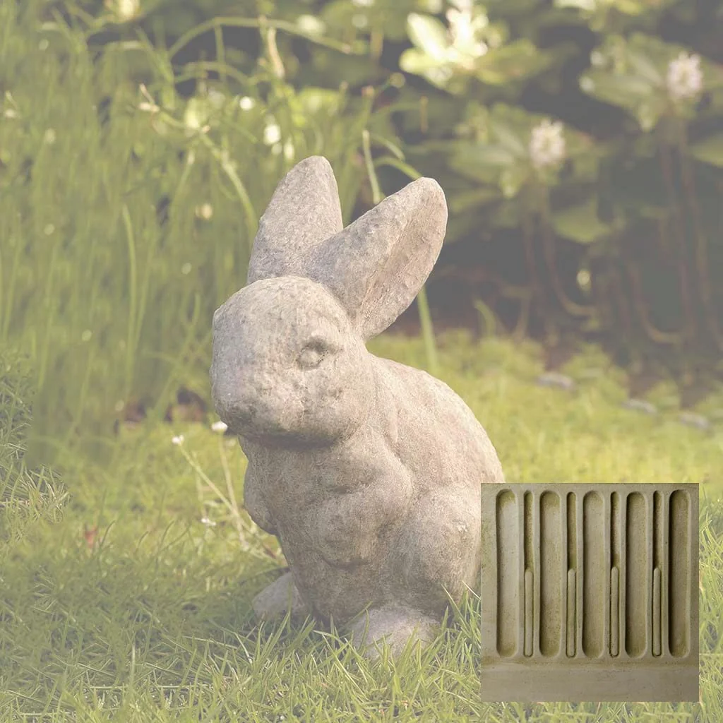 Campania Rabbit - Ears Up Garden Statue - A-073 - Image 6