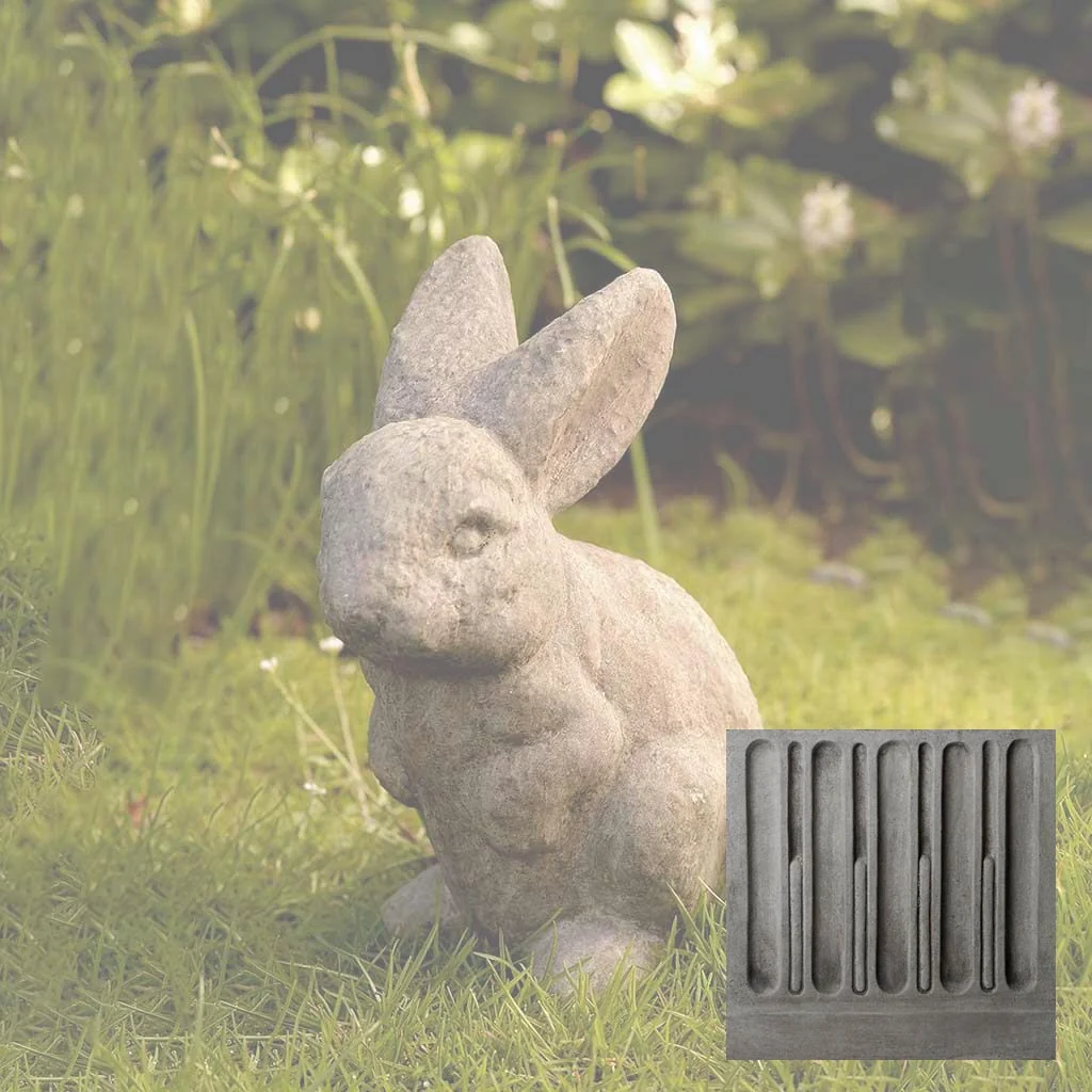 Campania Rabbit - Ears Up Garden Statue - A-073 - Image 9