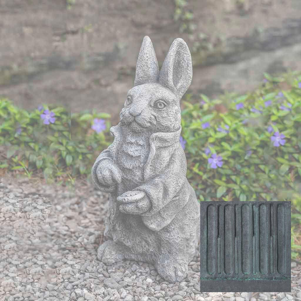 Campania Rabbit Esq. Garden Statue - A-615 - Image 10
