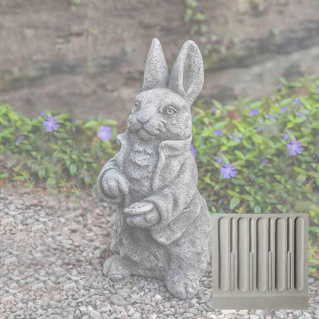 Campania Rabbit Esq. Garden Statue - A-615 - Image 11
