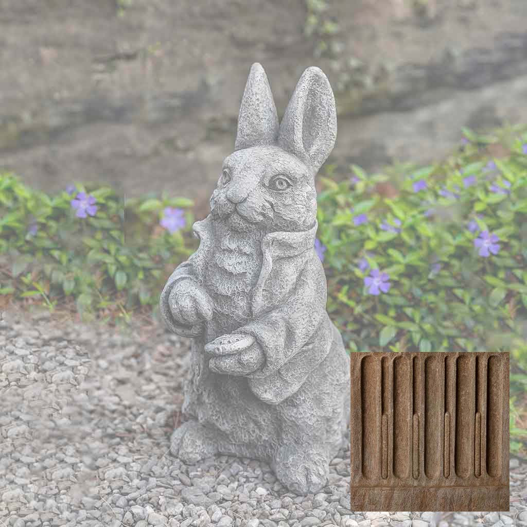 Campania Rabbit Esq. Garden Statue - A-615 - Image 2
