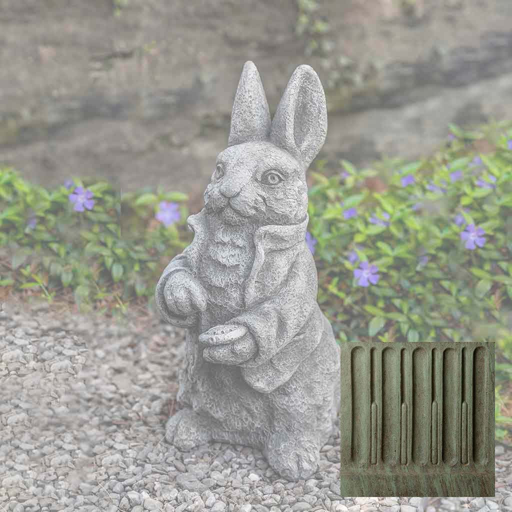 Campania Rabbit Esq. Garden Statue - A-615 - Image 4