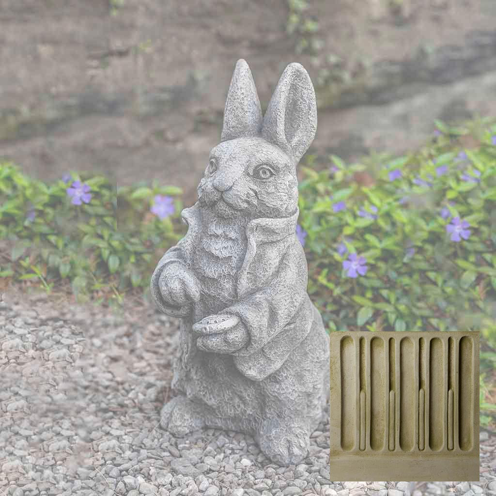 Campania Rabbit Esq. Garden Statue - A-615 - Image 6