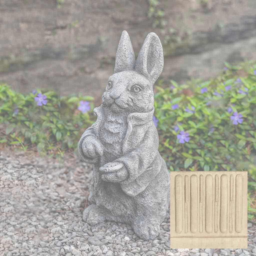 Campania Rabbit Esq. Garden Statue - A-615 - Image 7