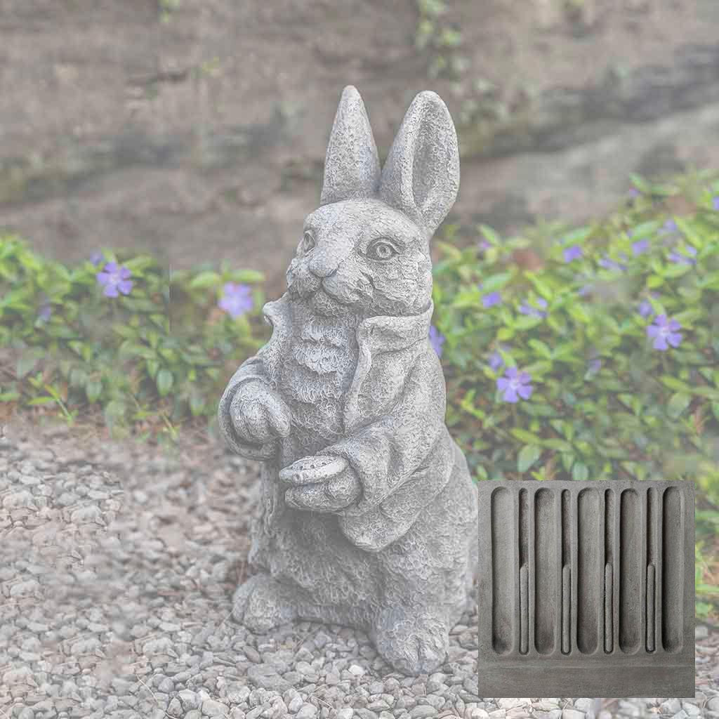 Campania Rabbit Esq. Garden Statue - A-615 - Image 9