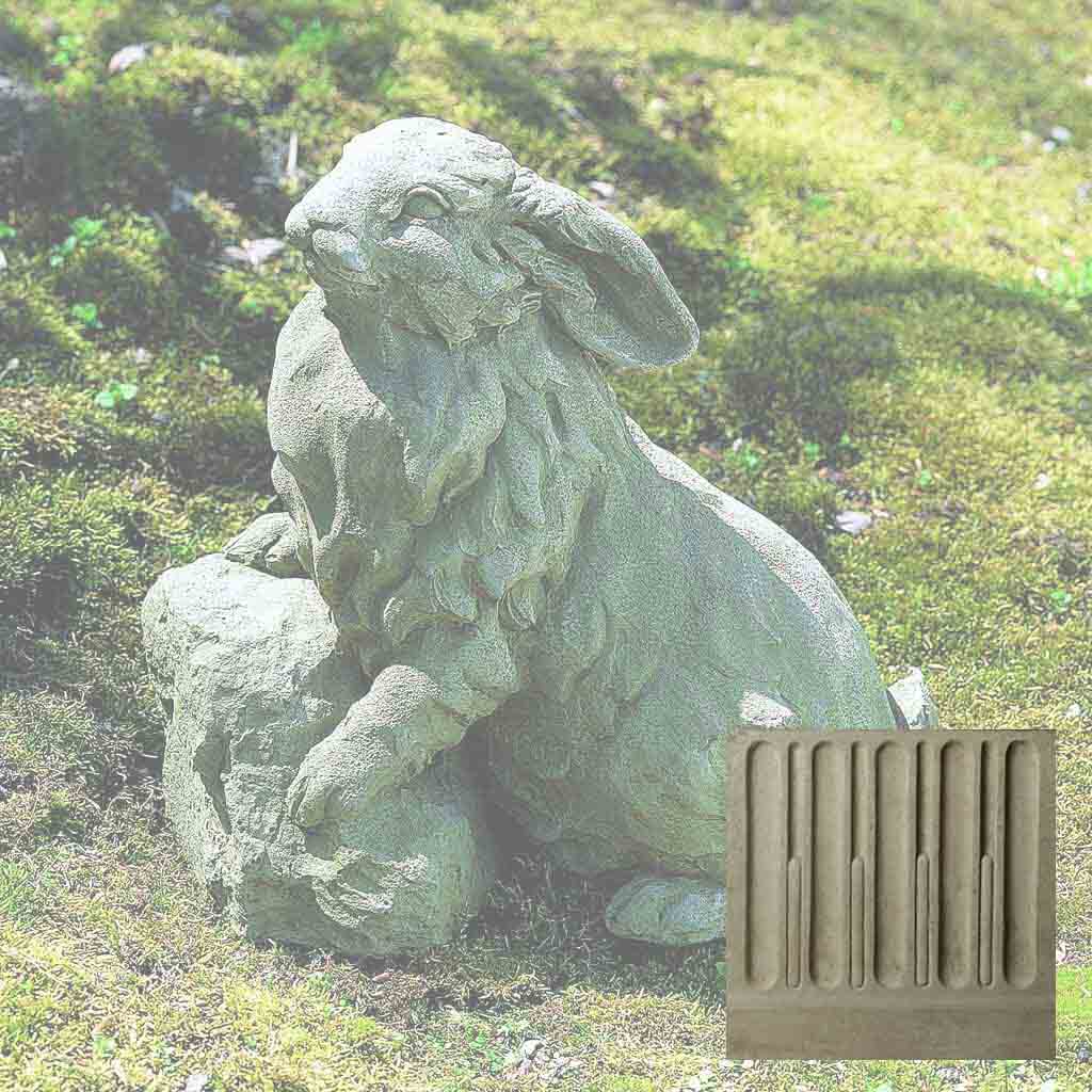 Campania Rabbit on a Rock Garden Statue - A-259 - Image 16