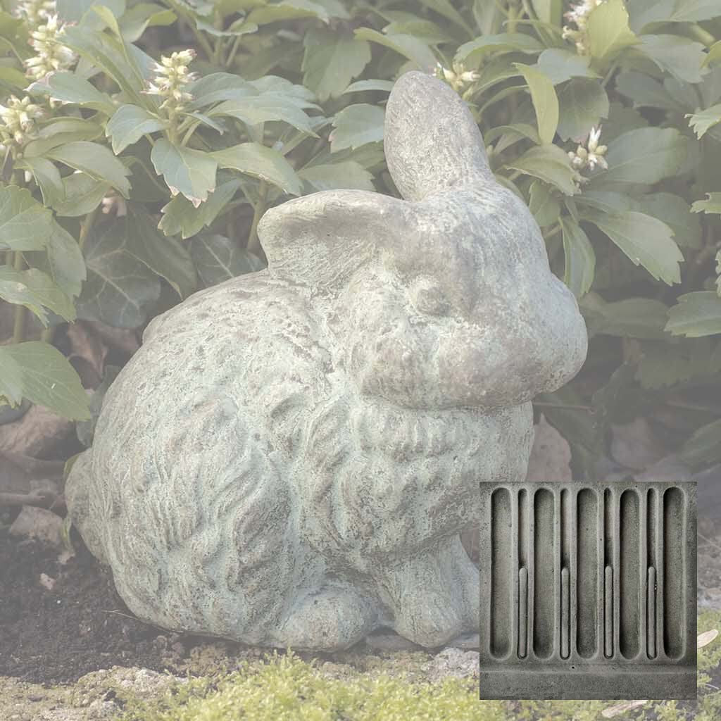 Campania Rabbit With 1 Ear Up Garden Statue - A-030 - Image 3