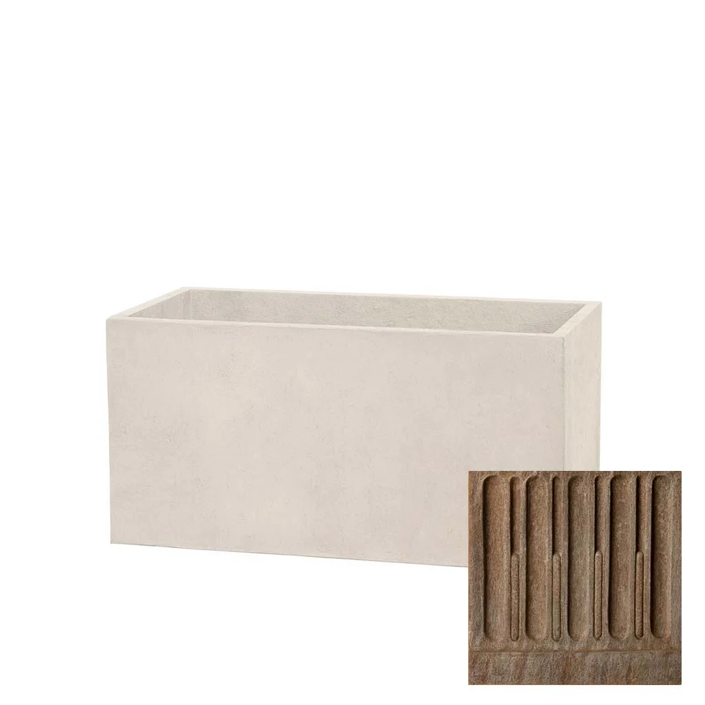 Campania Rectangle Planter - P-1009 - Image 2