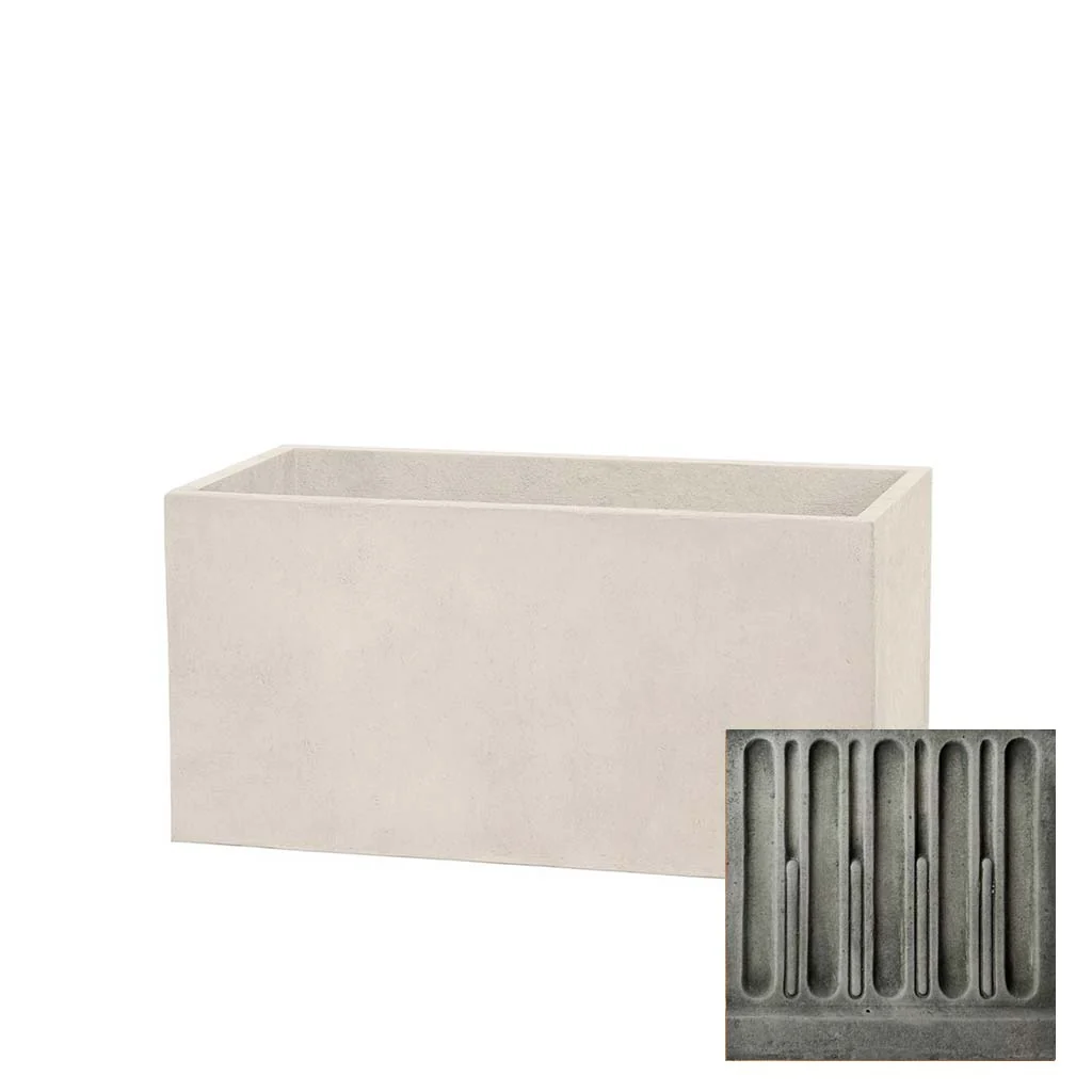 Campania Rectangle Planter - P-1009 - Image 3