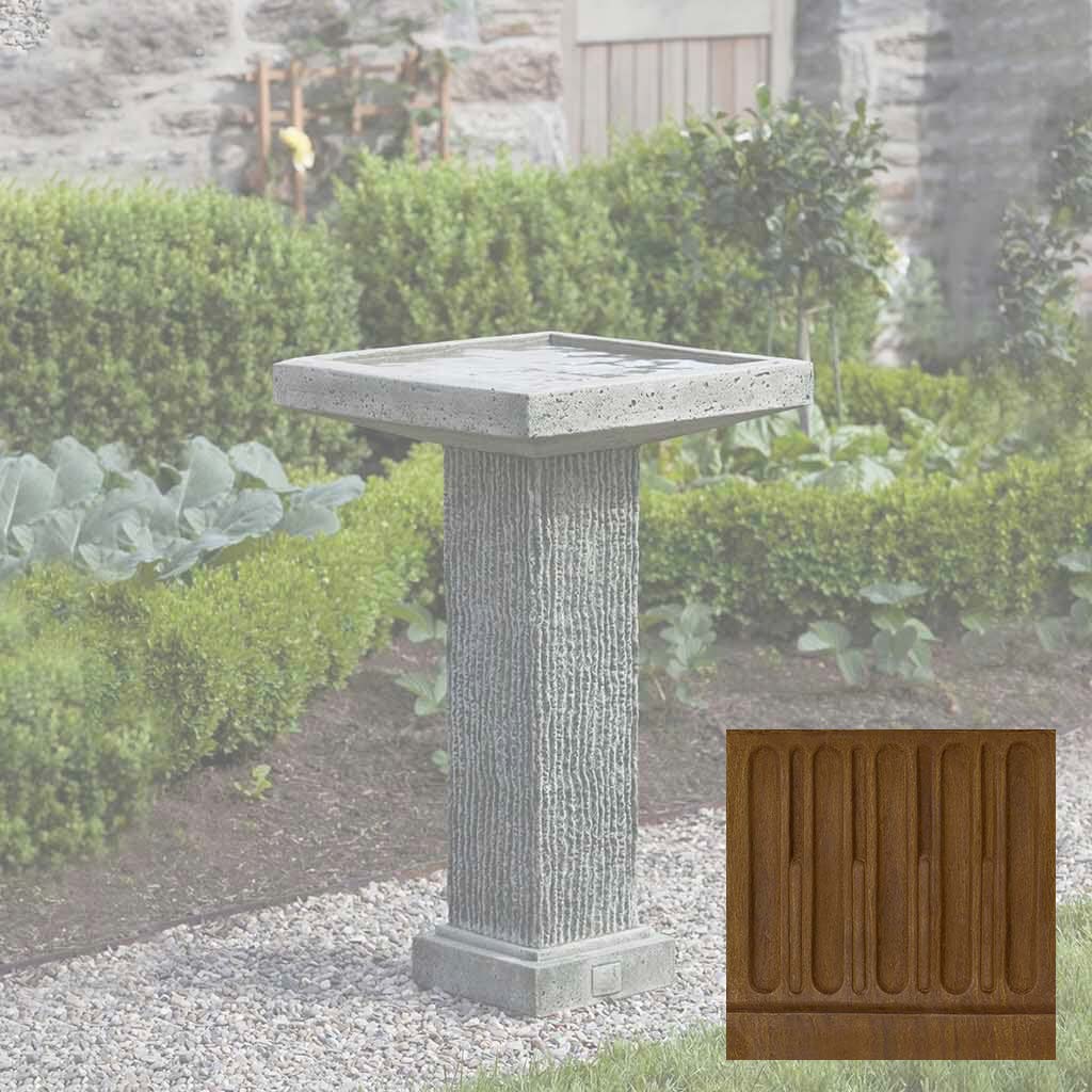 Campania Reef Point Birdbath - B-130 - Image 12
