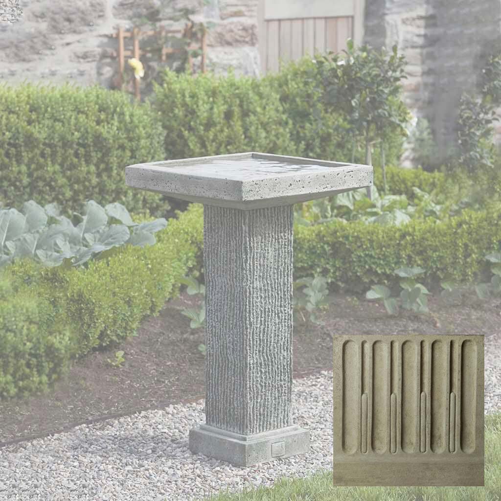 Campania Reef Point Birdbath - B-130 - Image 14
