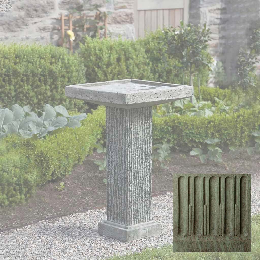 Campania Reef Point Birdbath - B-130 - Image 4