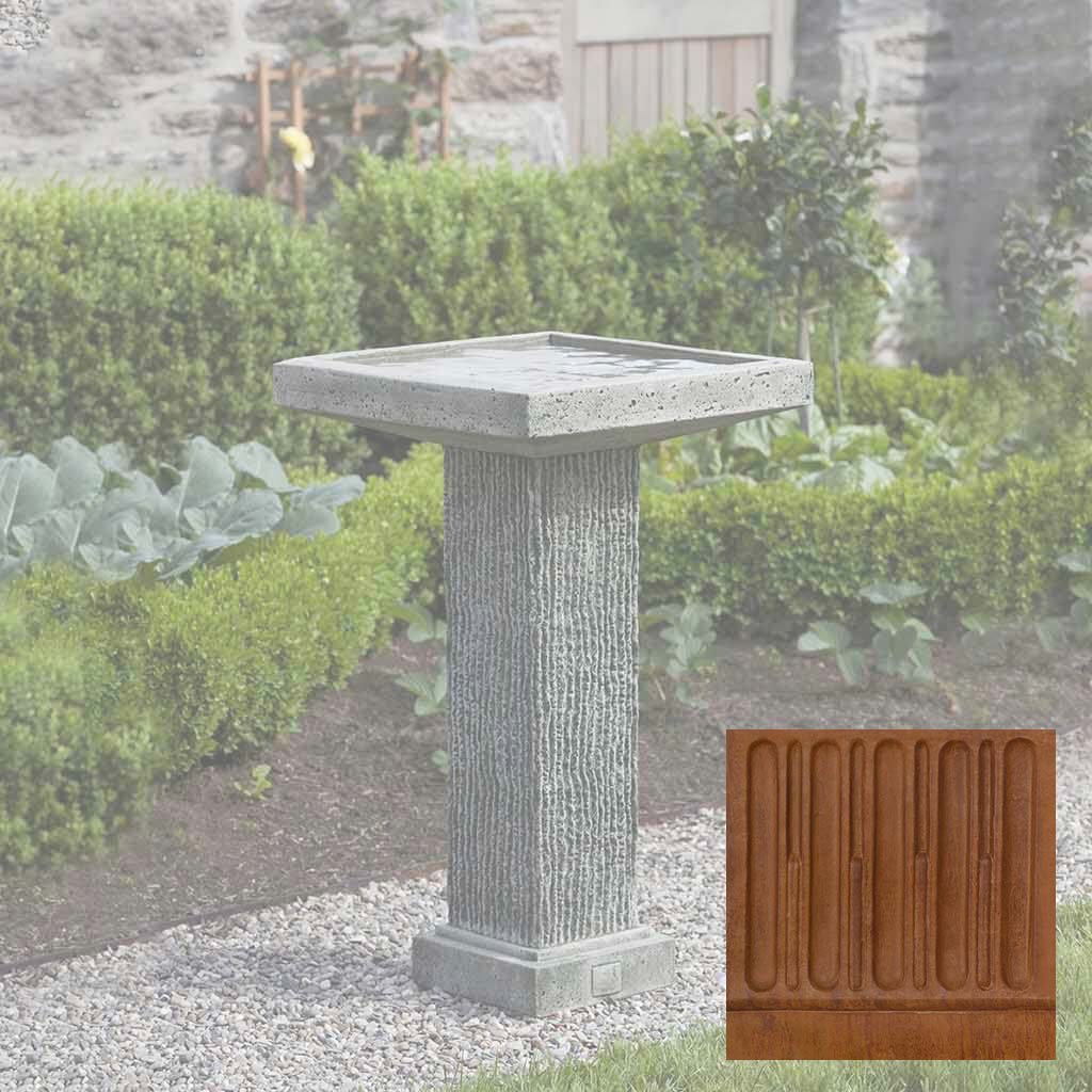 Campania Reef Point Birdbath - B-130 - Image 7