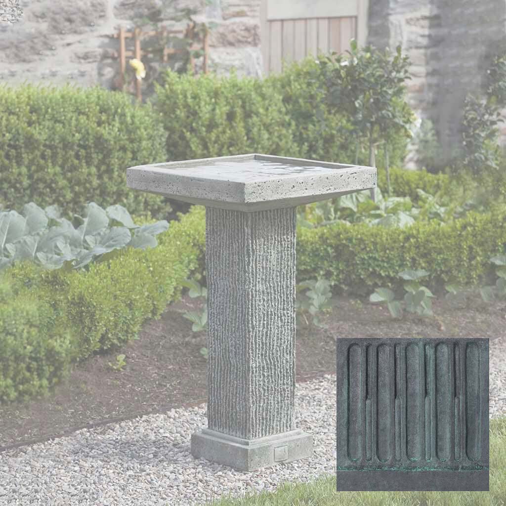 Campania Reef Point Birdbath - B-130 - Image 9