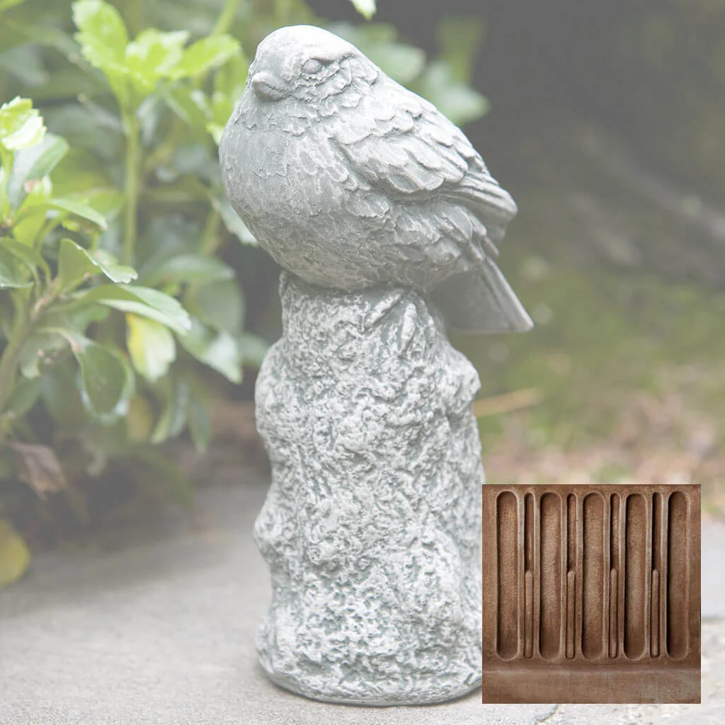 Campania Resting Bird Garden Statue - A-355 - Image 3