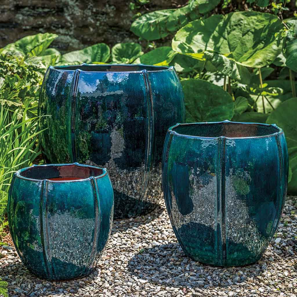 Campania Rib Vault Planter, Set of 3 - 8850-12003 - Image 2