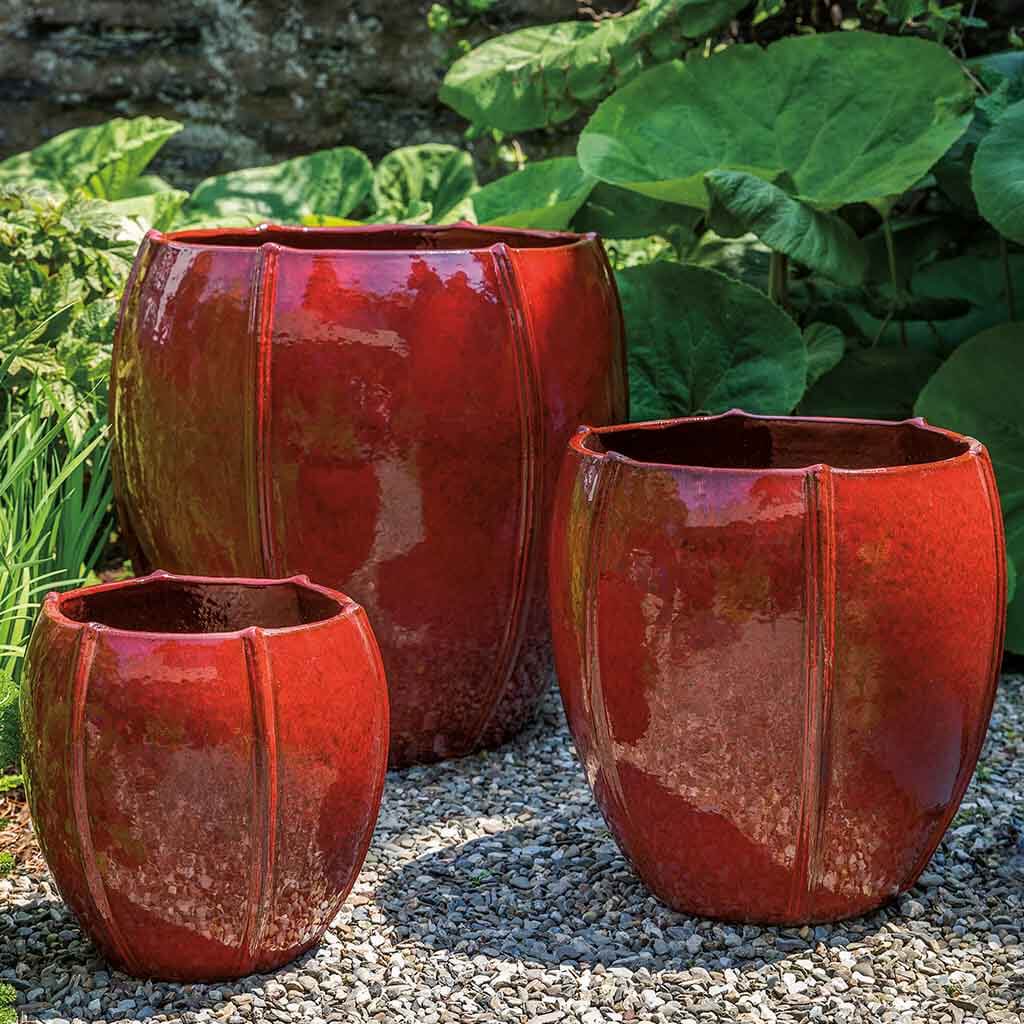 Campania Rib Vault Planter, Set of 3 - 8850-12003 - Image 3