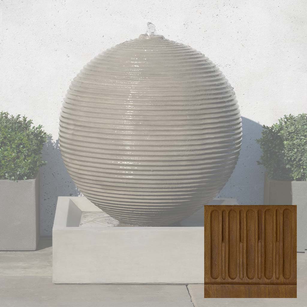 Campania Ribbed Sphere Fountain - GFRCFT-1114 - Image 11