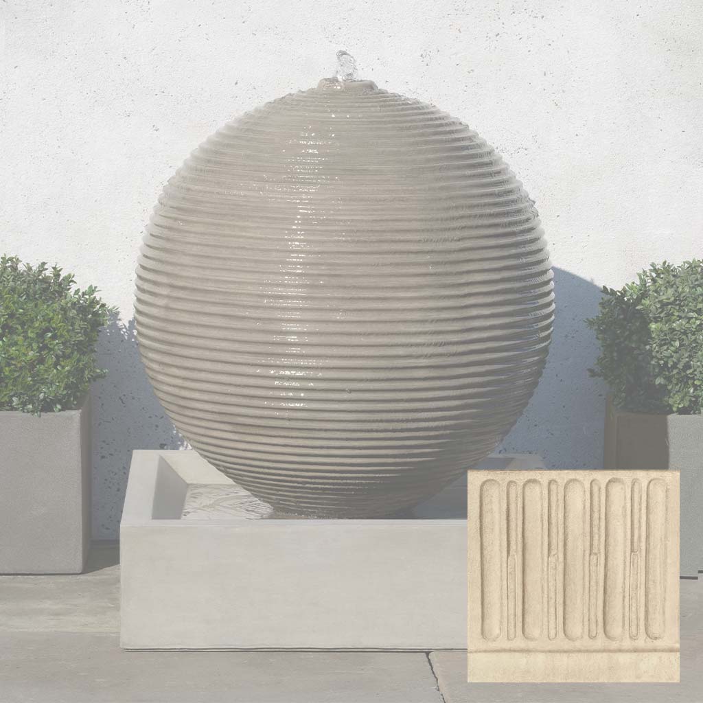 Campania Ribbed Sphere Fountain - GFRCFT-1114 - Image 7