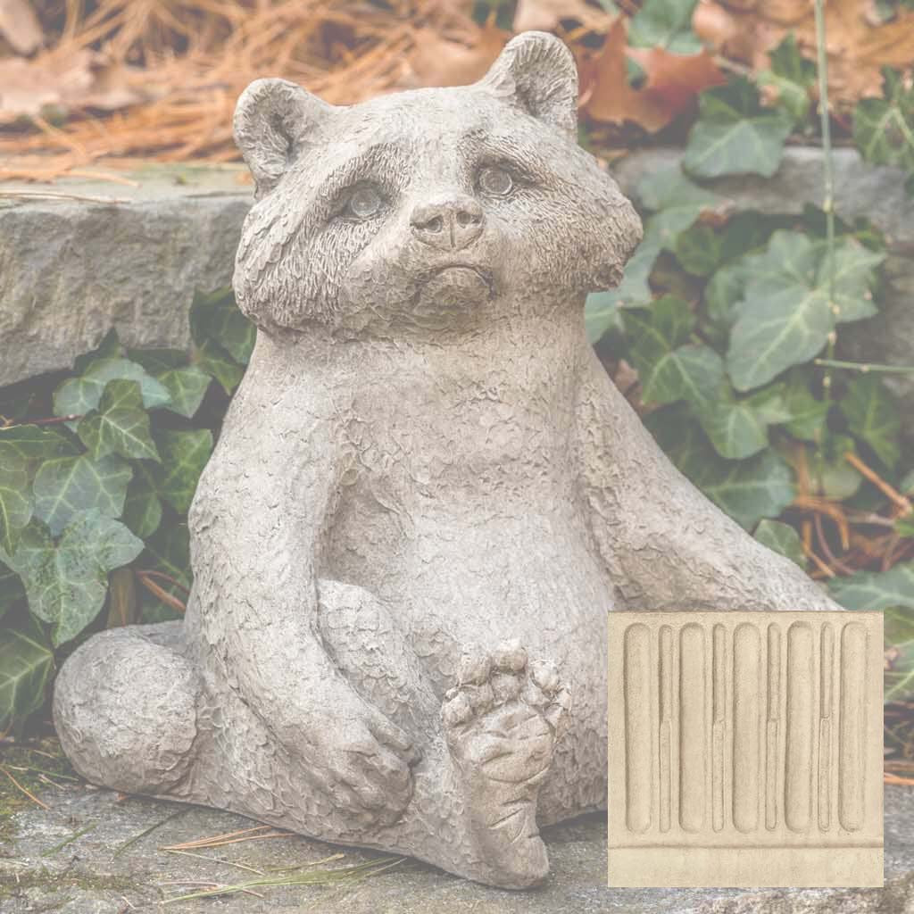 Campania Ricky Racoon Garden Statue - A-599 - Image 6