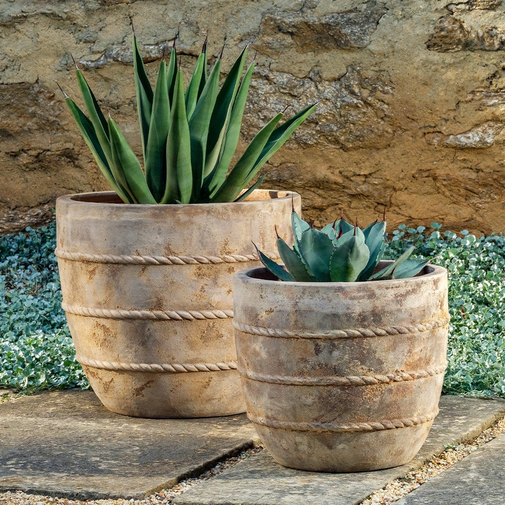 Campania Santorini Planter, Set of 2 - 6511-2402 - Image 2