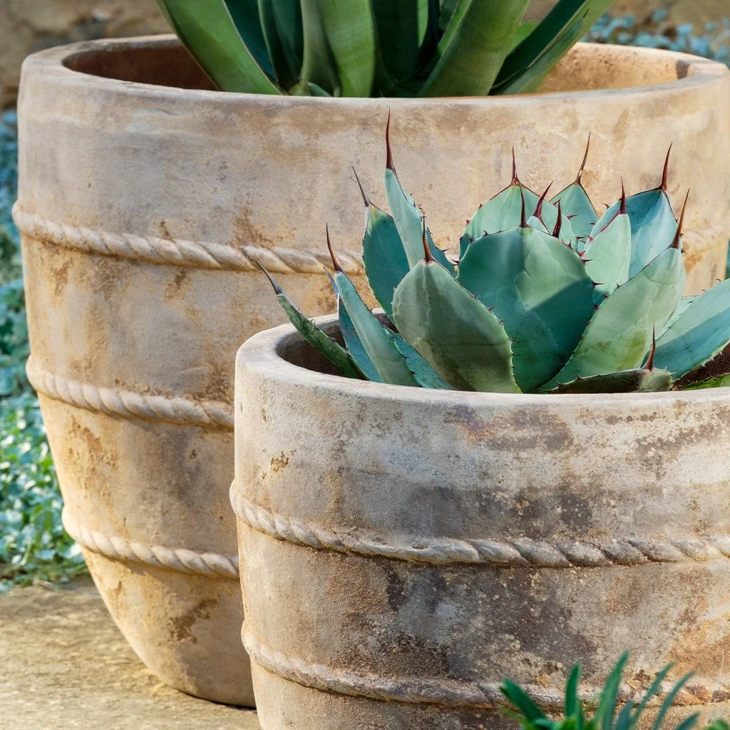 Campania Santorini Planter, Set of 2 - 6511-2402 - Image 4