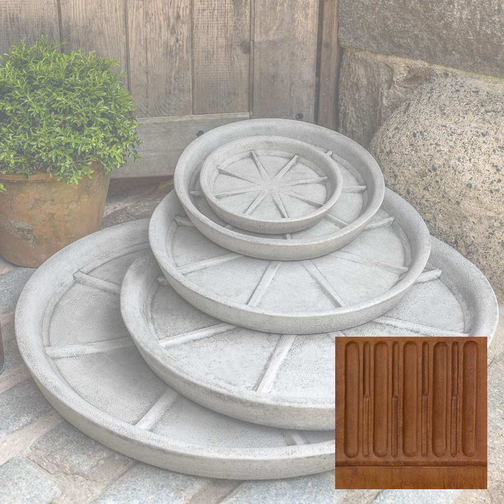 Campania Saucer Garden Statue - PS-004 - Image 8