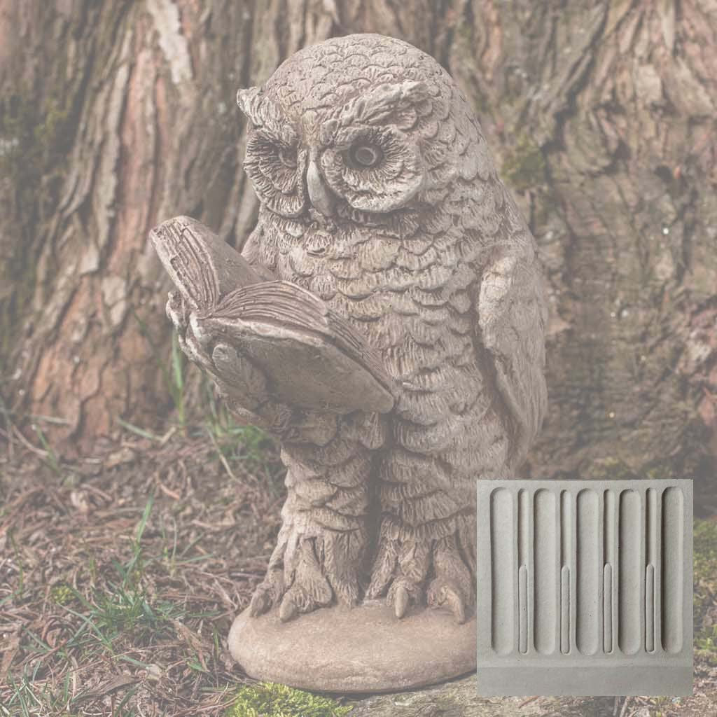 Campania Scholarly Owl Garden Statue - A-520 - Image 10