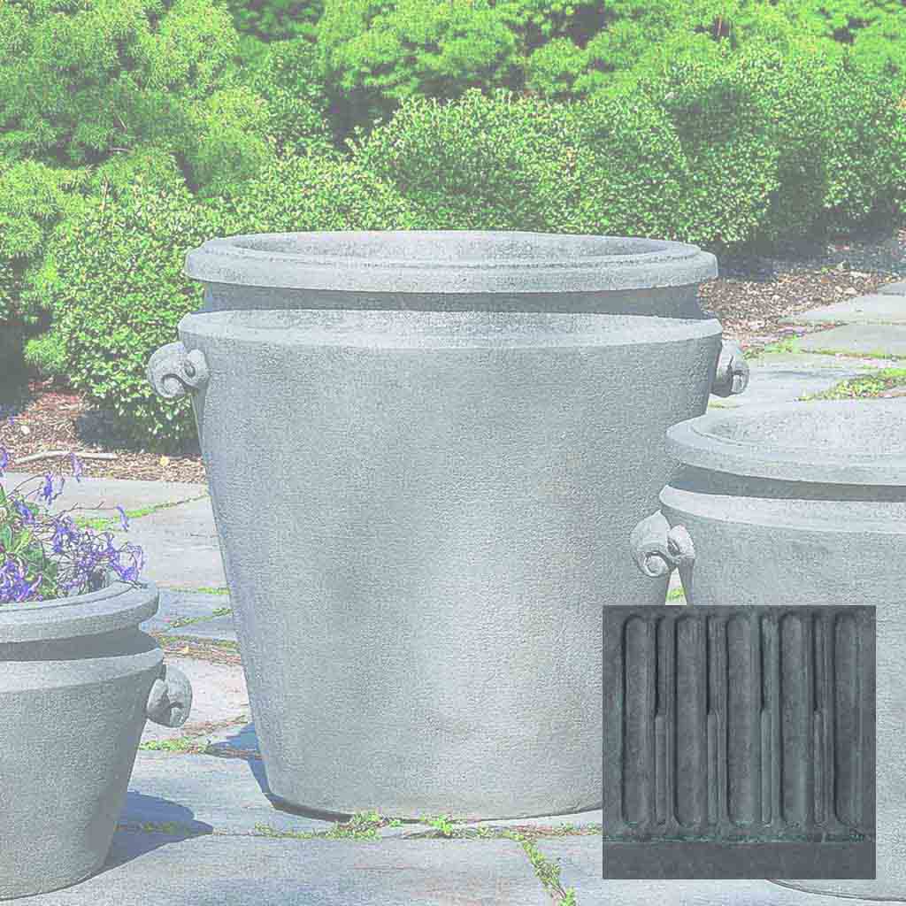 Campania Scroll Handle Tub Planter - P-293A - Image 11