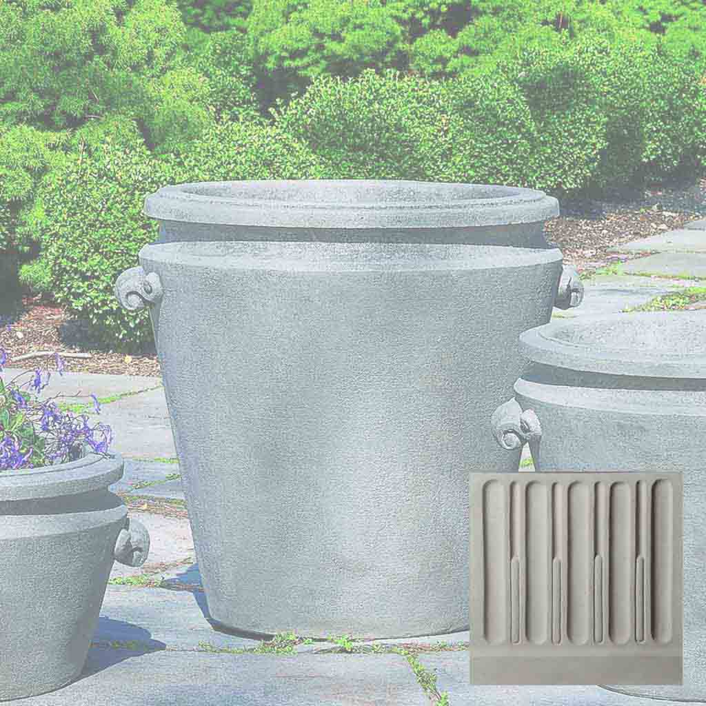 Campania Scroll Handle Tub Planter - P-293A - Image 12