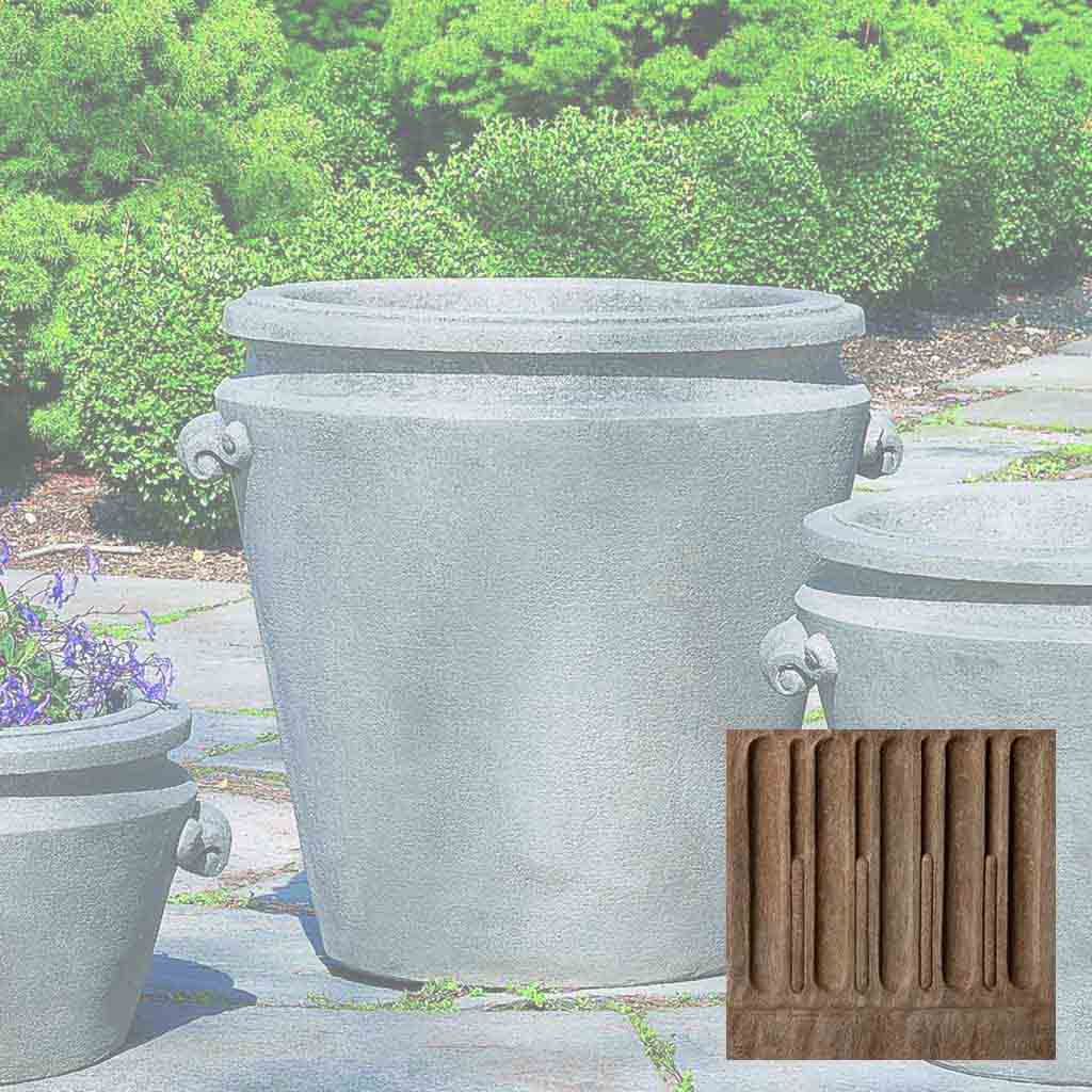 Campania Scroll Handle Tub Planter - P-293A - Image 17