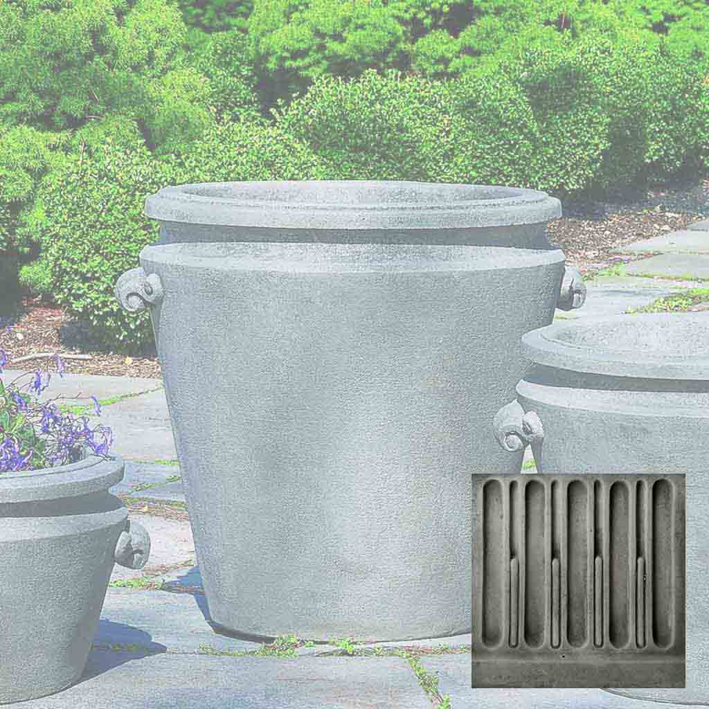 Campania Scroll Handle Tub Planter - P-293A - Image 18